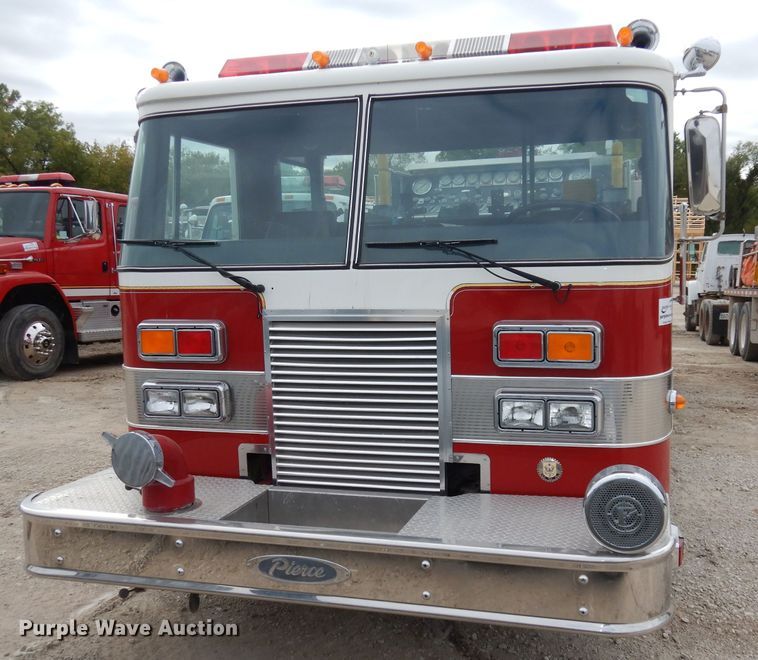 image for item DJ6807 1987 Pierce Lance  fire truck