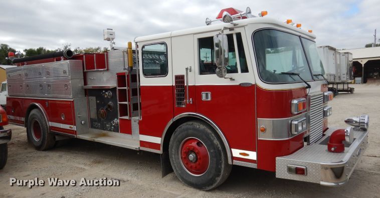 image for item DJ6807 1987 Pierce Lance  fire truck