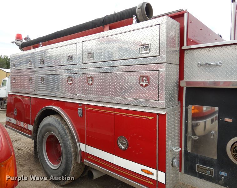 image for item DJ6807 1987 Pierce Lance  fire truck