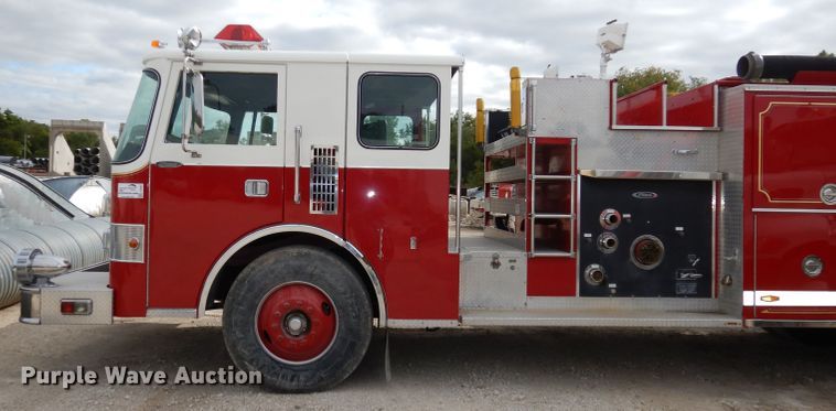 image for item DJ6807 1987 Pierce Lance  fire truck