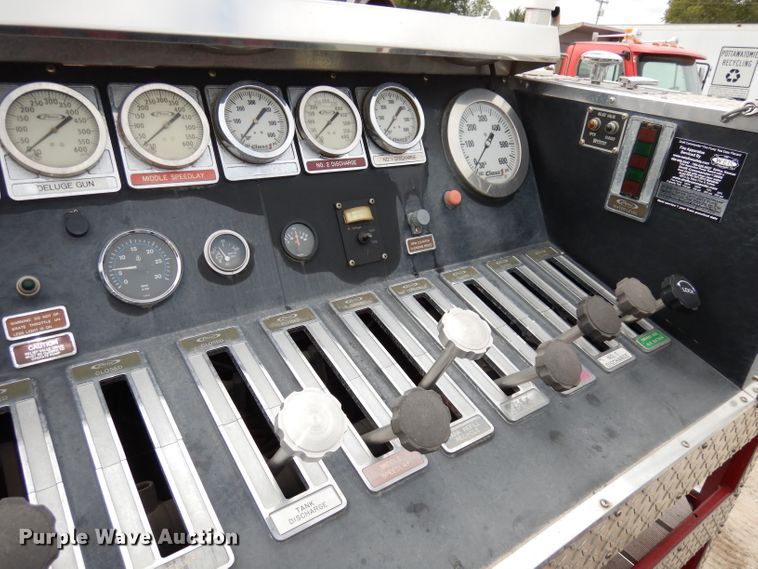 image for item DJ6807 1987 Pierce Lance  fire truck