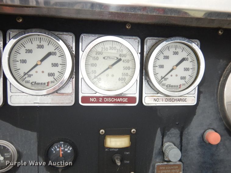 image for item DJ6807 1987 Pierce Lance  fire truck