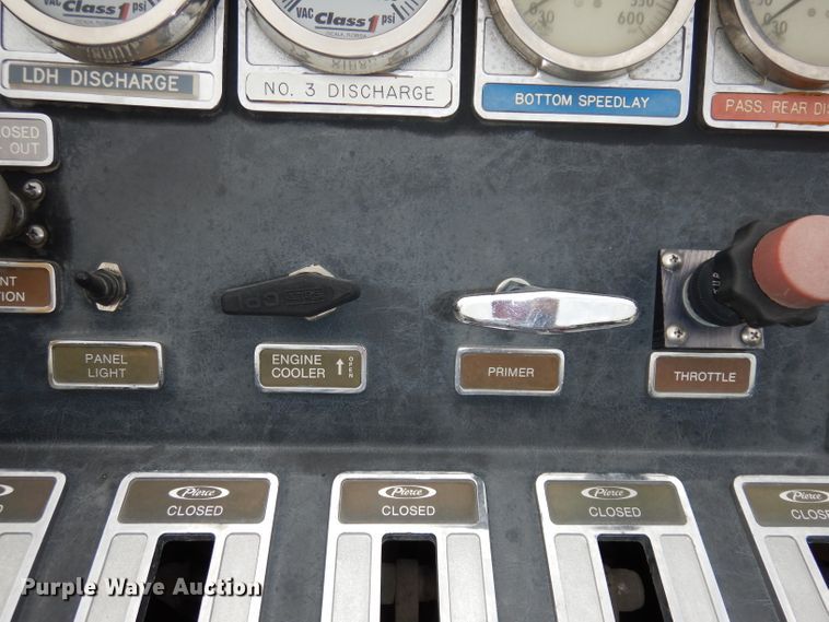 image for item DJ6807 1987 Pierce Lance  fire truck