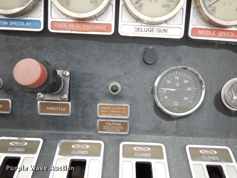 image for item DJ6807 1987 Pierce Lance  fire truck