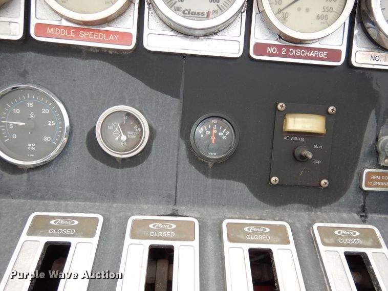 image for item DJ6807 1987 Pierce Lance  fire truck