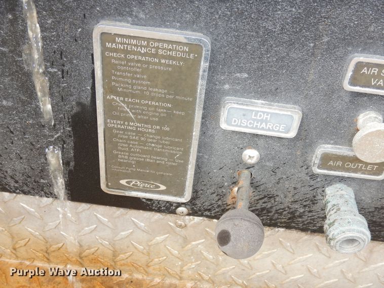 image for item DJ6807 1987 Pierce Lance  fire truck