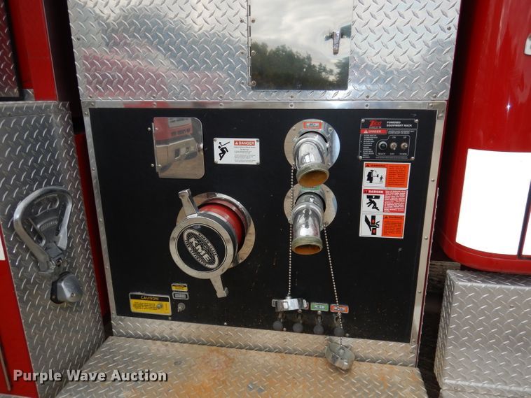 image for item DJ6808 1994 International 4900  Pierce fire truck