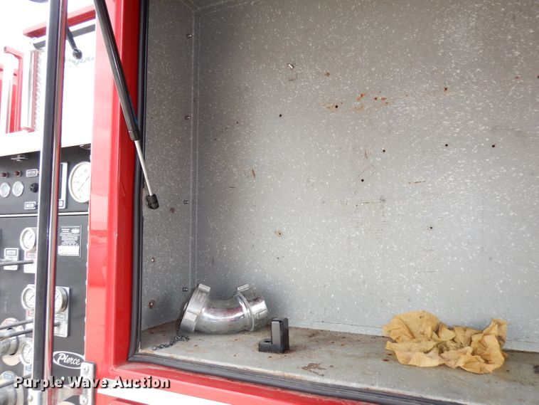 image for item DJ6808 1994 International 4900  Pierce fire truck