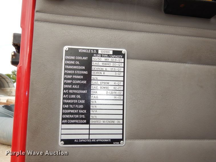 image for item DJ6809 2003 Freightliner FL70 E-One  fire truck