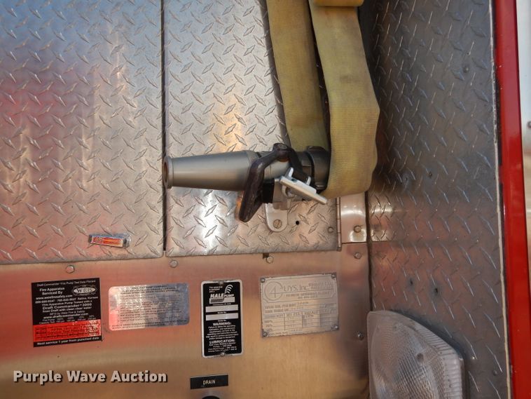 image for item DJ6810 1987 Ford F8000  fire truck