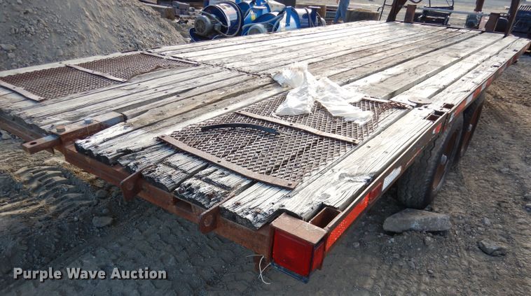 image for item DJ6811 1992 shop built equipment trailer