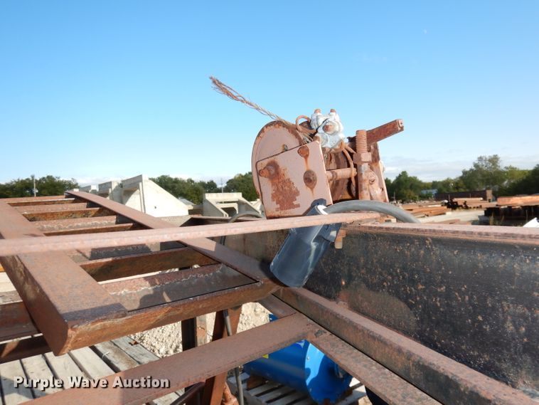 image for item DJ6811 1992 shop built equipment trailer