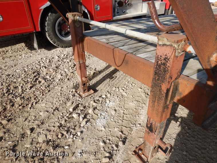 image for item DJ6811 1992 shop built equipment trailer