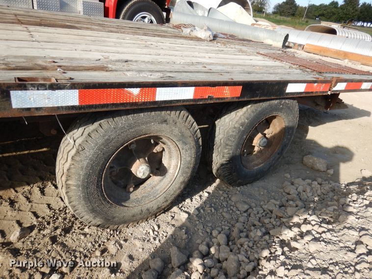 image for item DJ6811 1992 shop built equipment trailer