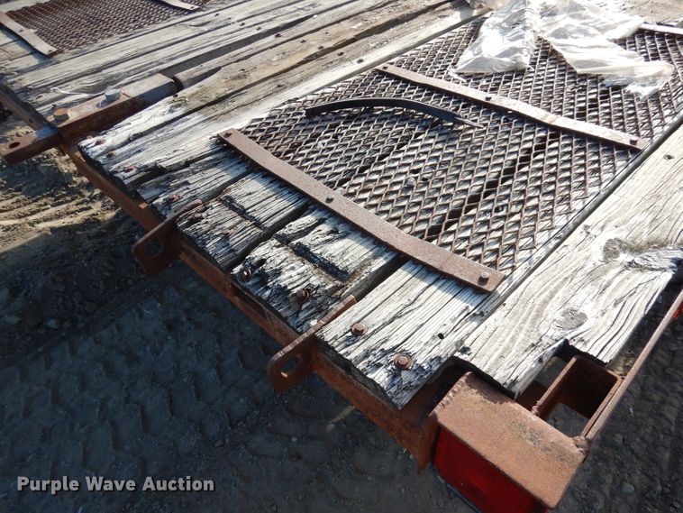 image for item DJ6811 1992 shop built equipment trailer