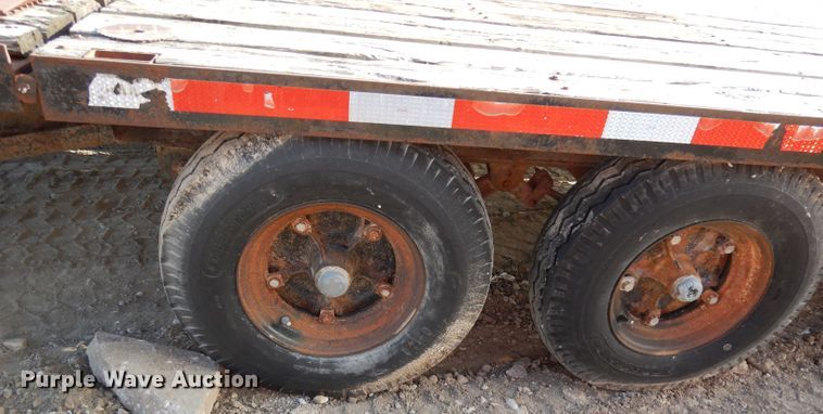 image for item DJ6811 1992 shop built equipment trailer