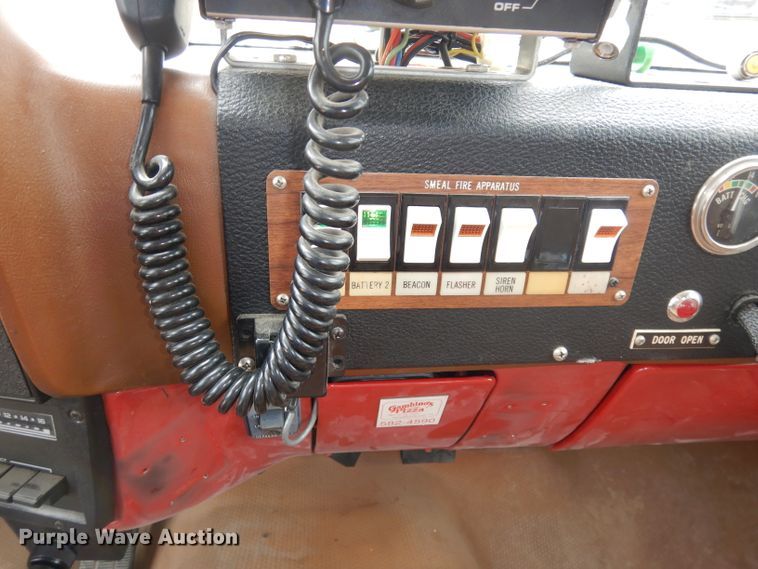 image for item DJ6812 1989 GMC Sierra 2500  Crew Cab utility bed brush fire truck