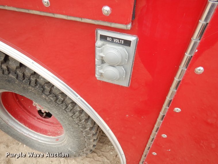 image for item DJ6812 1989 GMC Sierra 2500  Crew Cab utility bed brush fire truck