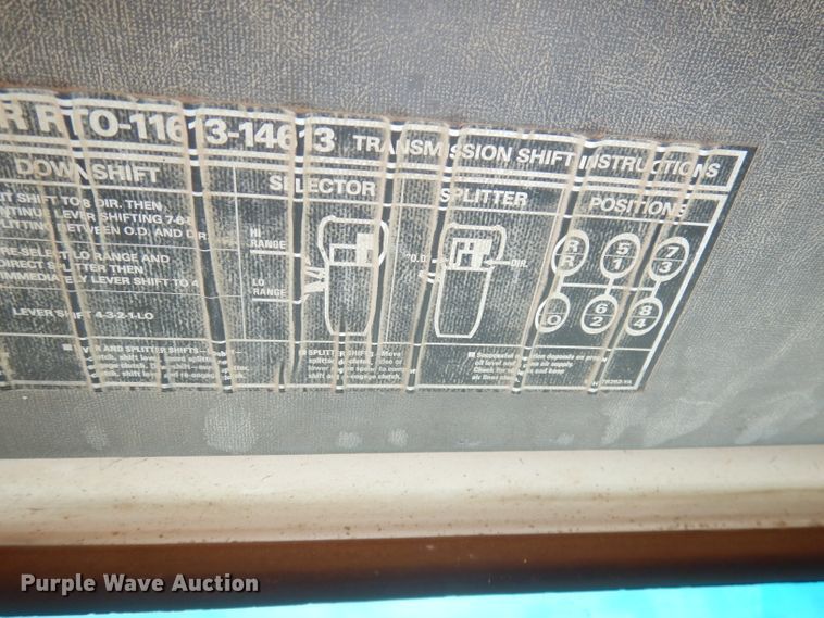 image for item DJ6816 1983 Ford 9000  semi truck