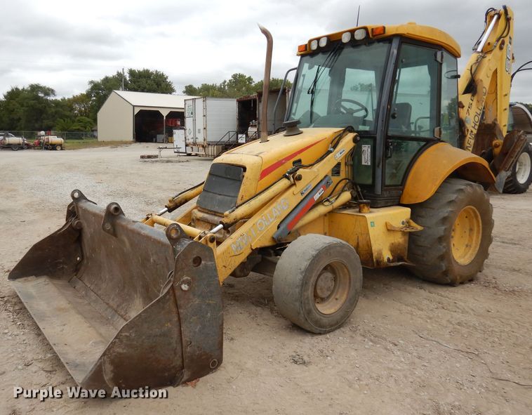 image for item DJ6817 New Holland LB75B  backhoe