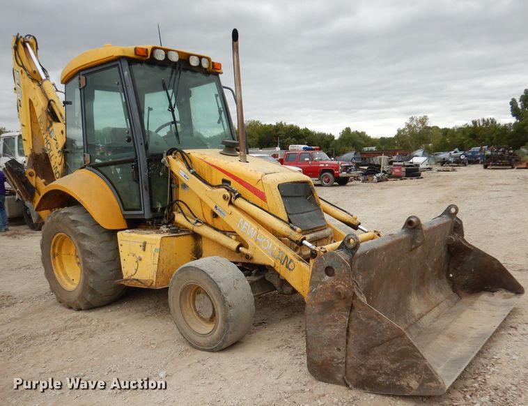 image for item DJ6817 New Holland LB75B  backhoe
