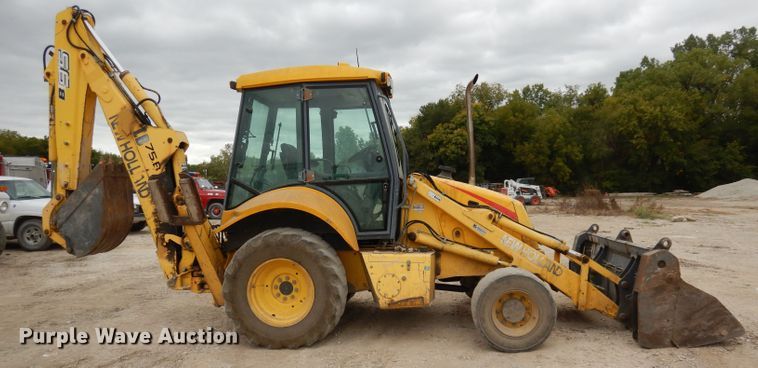 image for item DJ6817 New Holland LB75B  backhoe