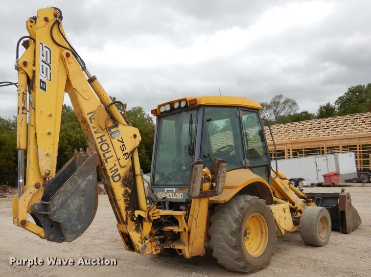 image for item DJ6817 New Holland LB75B  backhoe