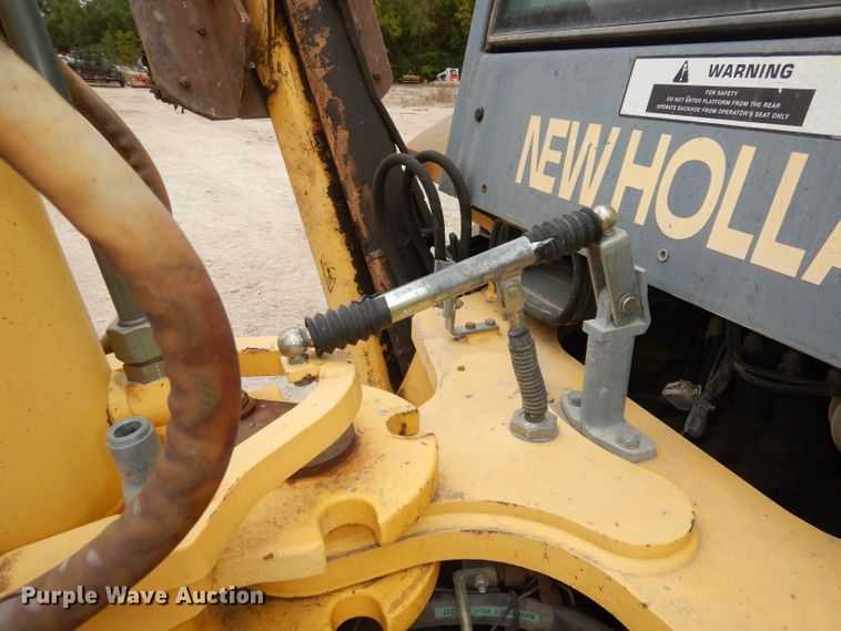 image for item DJ6817 New Holland LB75B  backhoe