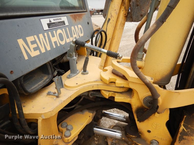 image for item DJ6817 New Holland LB75B  backhoe