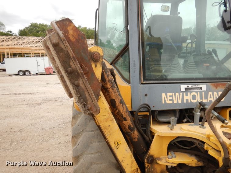 image for item DJ6817 New Holland LB75B  backhoe