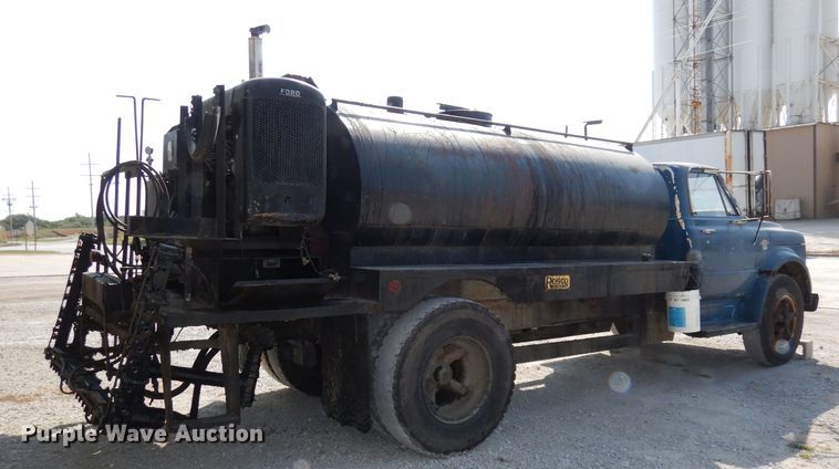 image for item DJ6824 1967 Chevrolet 60  oil distributor truck