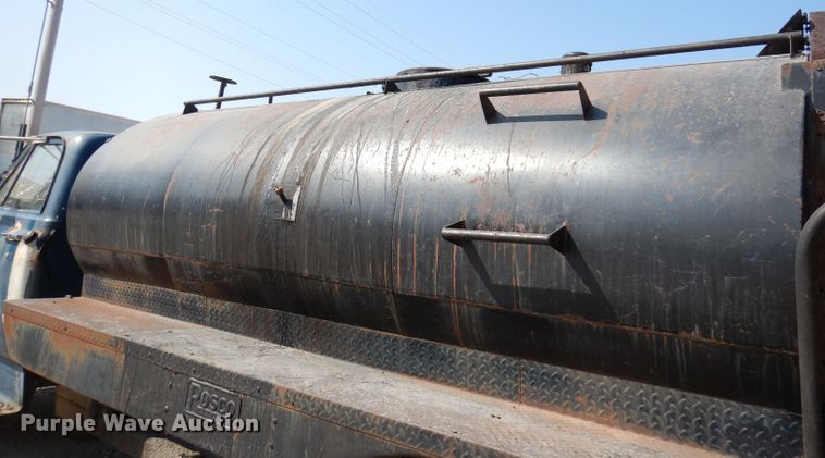 image for item DJ6824 1967 Chevrolet 60  oil distributor truck