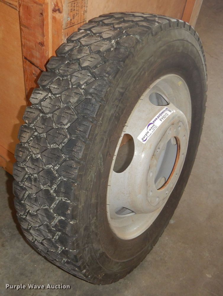 image for item FY9213 (6) Goodyear 225/70R19.5 tires