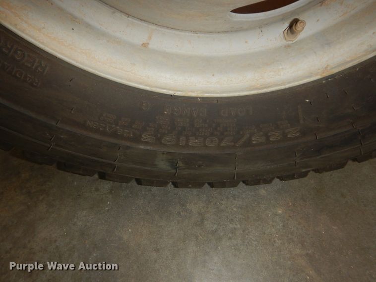 image for item FY9213 (6) Goodyear 225/70R19.5 tires