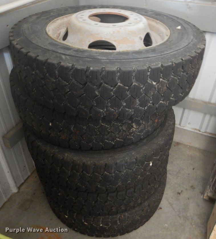 image for item FY9213 (6) Goodyear 225/70R19.5 tires