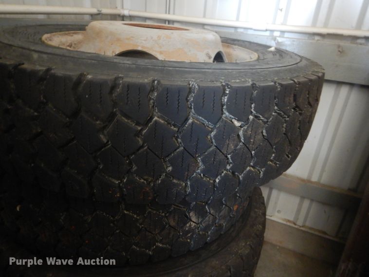 image for item FY9213 (6) Goodyear 225/70R19.5 tires