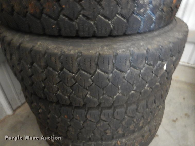 image for item FY9213 (6) Goodyear 225/70R19.5 tires