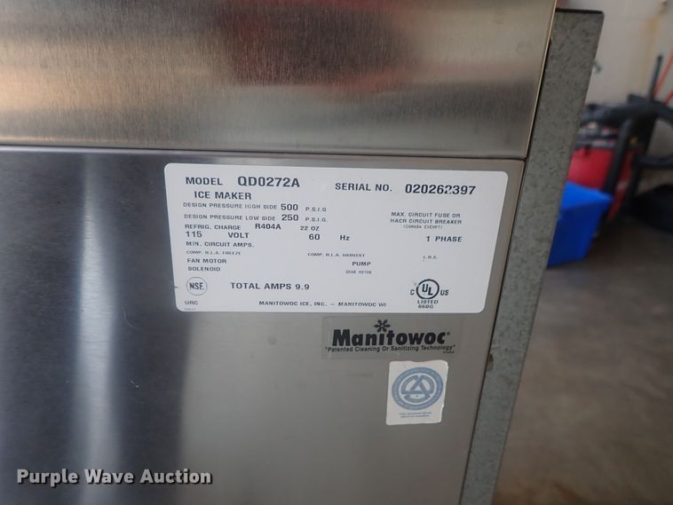 image for item GL9440 Manitowoc ice maker