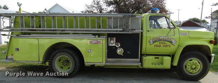 image for item GQ9132 1980 Chevrolet CC7D042  pumper fire truck