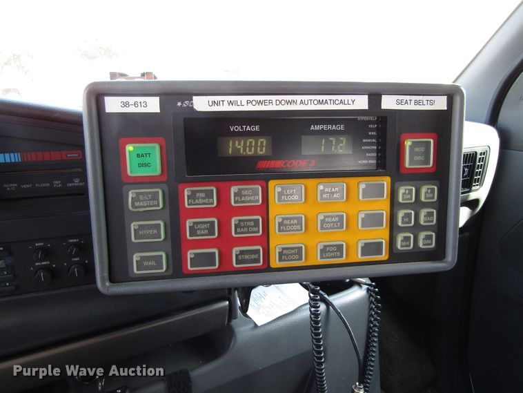 image for item GQ9152 1992 Ford Econoline E350  ambulance