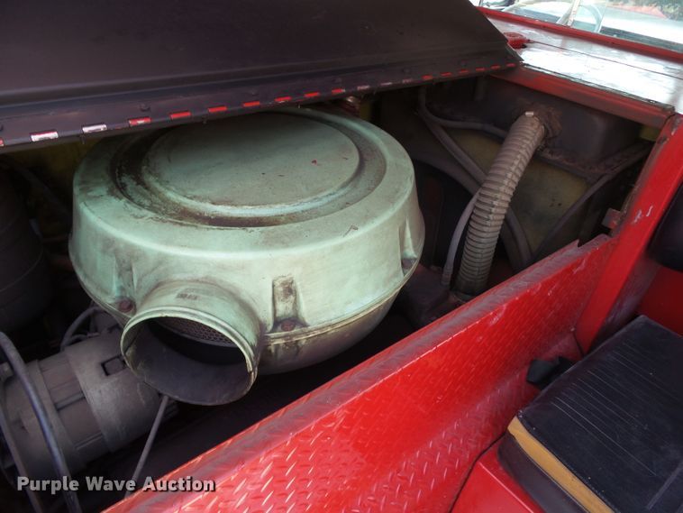 image for item GX9122 1974 International Snokel  ladder fire truck