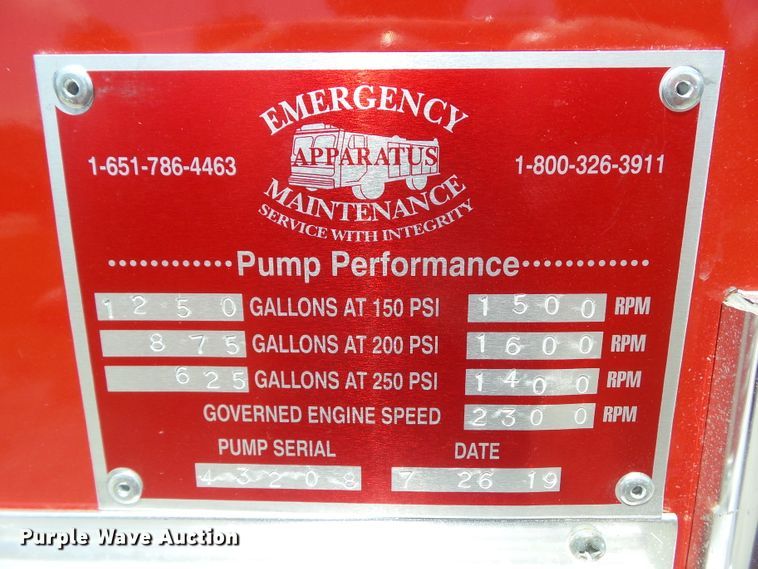 image for item GX9122 1974 International Snokel  ladder fire truck