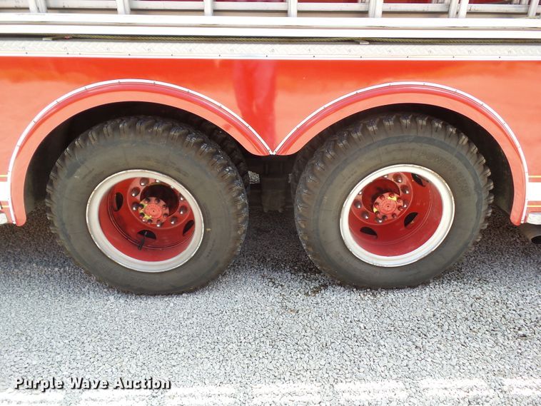 image for item GX9122 1974 International Snokel  ladder fire truck