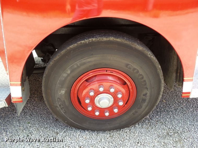 image for item GX9122 1974 International Snokel  ladder fire truck