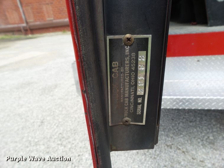 image for item GX9122 1974 International Snokel  ladder fire truck