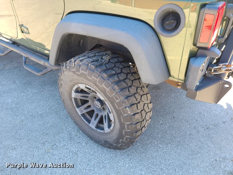 image for item GY9473 2009 Jeep Wrangler Rubicon Unlimited  SUV