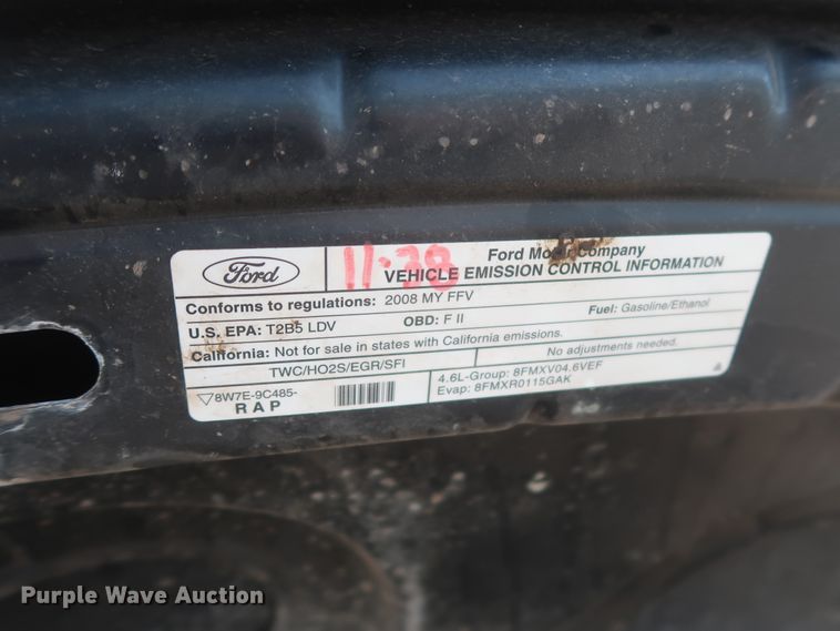 image for item HB9412 2008 Ford Crown Victoria Police Interceptor