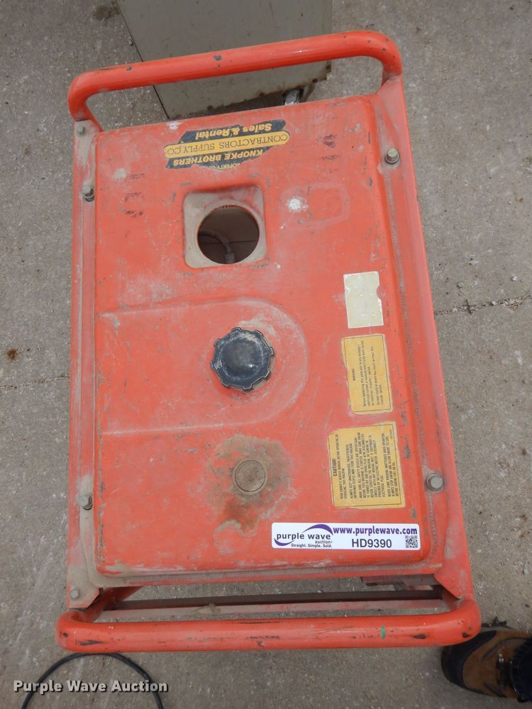 image for item HD9390 Multiquip 6000 generator