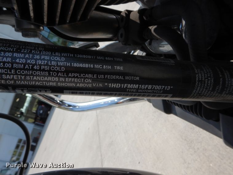 image for item HF9012 2015 Harley Davidson FLHTP Electra Glide police motorcycle