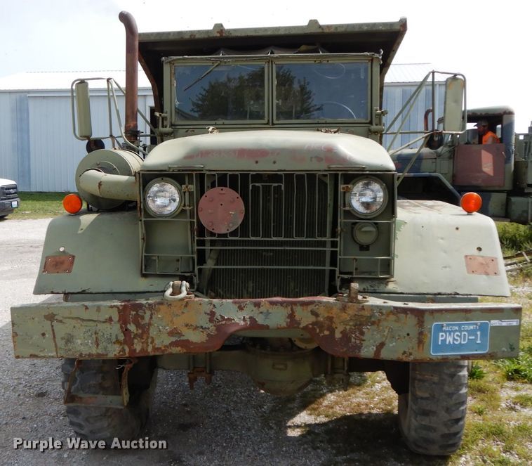 image for item HJ9647 1967 Kaiser M51A2  dump truck